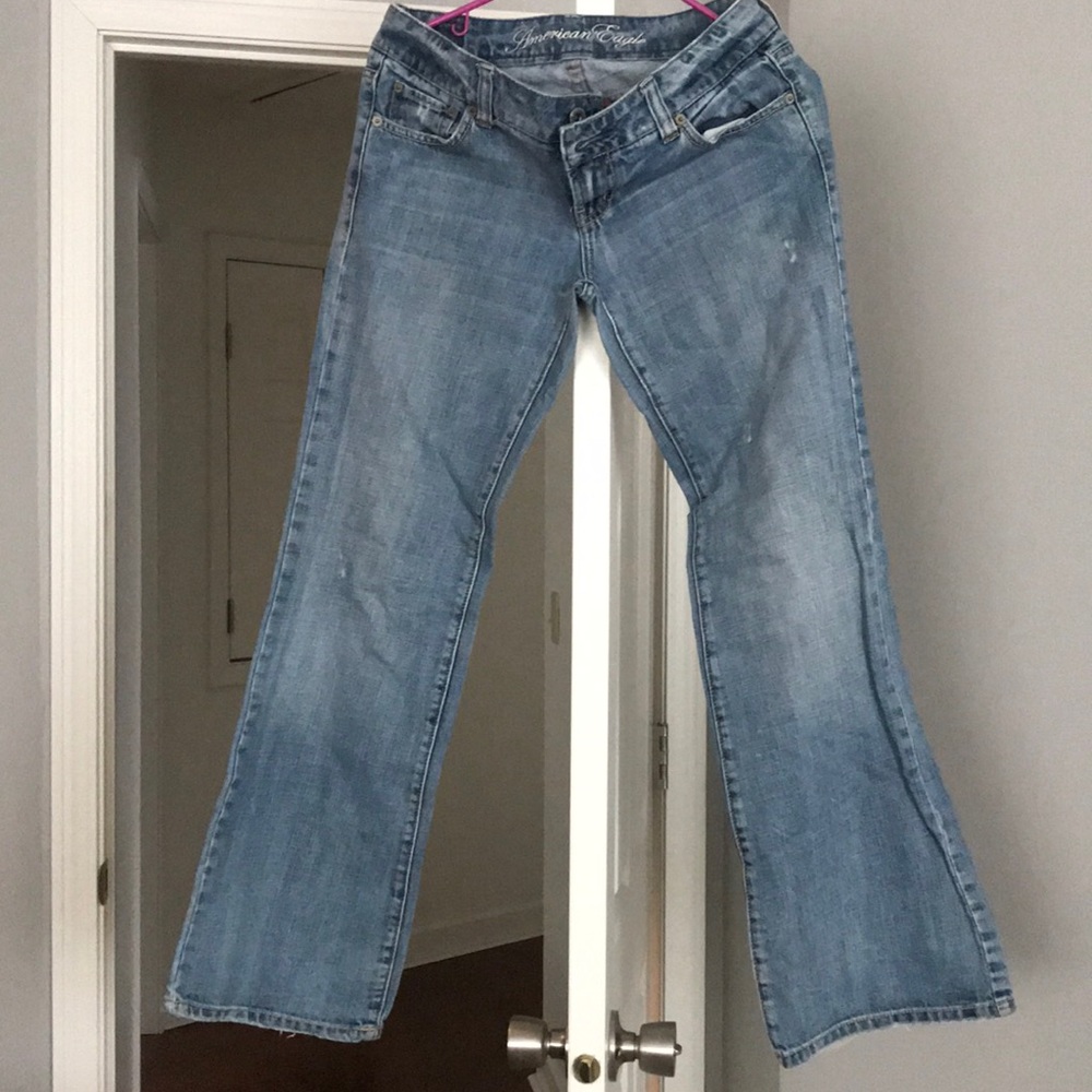 Size 4 like new boyfriend jeans AE